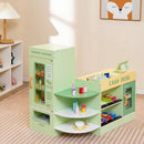 Kids Wooden Supermarket Play Toy Set with Checkout Counter by LJGDeals