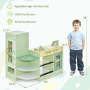 Kids Wooden Supermarket Play Toy Set with Checkout Counter by LJGDeals