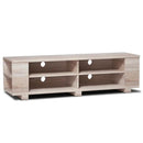 59 Inch Console Storage Entertainment Media Wood TV Stand-Walnut by LJGDeals