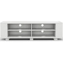 59 Inch Console Storage Entertainment Media Wood TV Stand-Walnut by LJGDeals
