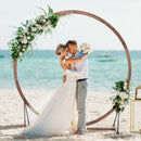 Wooden Wedding Arch Solid Wood Arbor Backdrop Stand for Wedding Ceremony by LJGDeals