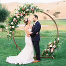 Wooden Wedding Arch Solid Wood Arbor Backdrop Stand for Wedding Ceremony by LJGDeals