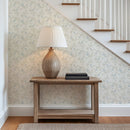 Blythe Cream & Blue Wallpaper | Vintage Floral Trail