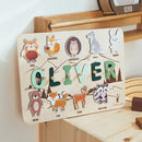 Woodland Name Board