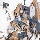 3D LED / LUMINOUS Wooden World Map 3.0 Mystery