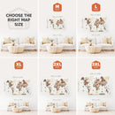 3D Wooden World Map Smokey by Enjoy The Wood