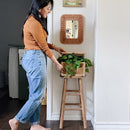 Woven Storage Boxes with Metal Clasps, Set of 3 by Decor Steals