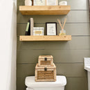Woven Storage Boxes with Metal Clasps, Set of 3 by Decor Steals