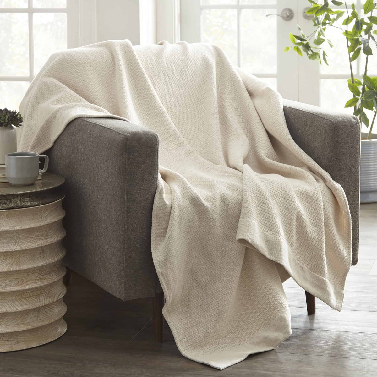 Organic Woven Blanket, photo 3 of 10