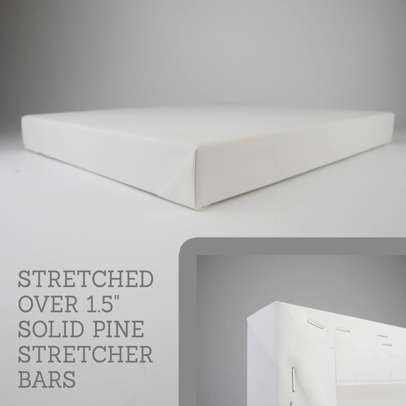 3 Piece Christmas Wall Art. Forest, Log Cabin, Reindeer