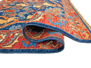 Afghan Folk/Serapi (3x5) blue/red