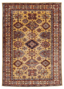 Super Kazak (5'08"x7'11") gold/ivory