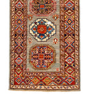 Super Kazak (1'11"x5'08") sand/multicolor