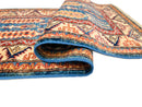 Super Kazak (2x6) blue/ivory