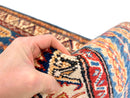Super Kazak (2x6) blue/ivory