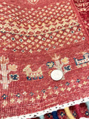 Afghan Gabbeh (1'11"x3'01") red