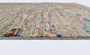 Afghan Gabbeh (2'07"x3'09") light gray