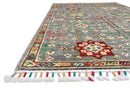 Afghan Khorjin (3'04"x5'00") gray/pastel