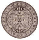 Afghan Heriz (6'00" Round)