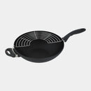 XD Nonstick Wok with Glass Lid - Induction