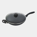XD Nonstick Wok with Glass Lid - Induction