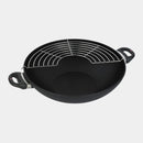 XD Nonstick Wok with Glass Lid - Induction