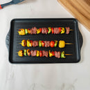 XD Nonstick 17" x 11" Double-Burner Grill