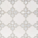 Thassos White, Pura Glass, White Mother Multi Finish Susanna Marble Mosaic