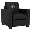 Dyno Stationary Club Chair with Iowa Hawkeyes Patriotic Primary Logo