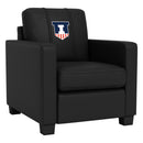 Dyno Stationary Club Chair with Illinois Fighting Illini Logo