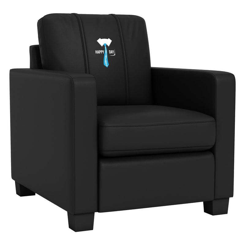 Dyno Stationary Club Chair with Father's Day Tie Logo Panel