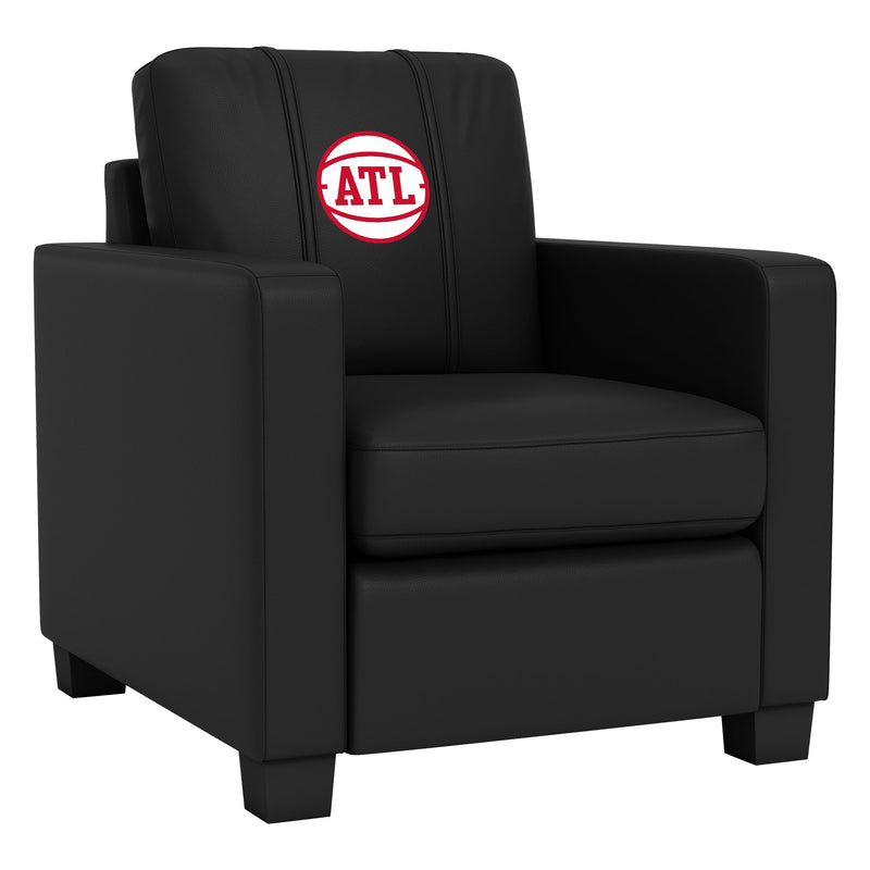 Dyno Stationary Club Chair with Atlanta Hawks Secondary