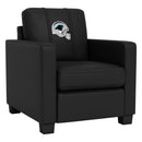 Dyno Stationary Club Chair with  Carolina Panthers Helmet Logo
