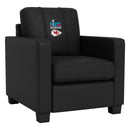Kansas City Chiefs Super Bowl LVII Champions Logo Dyno Stationary Club Chair