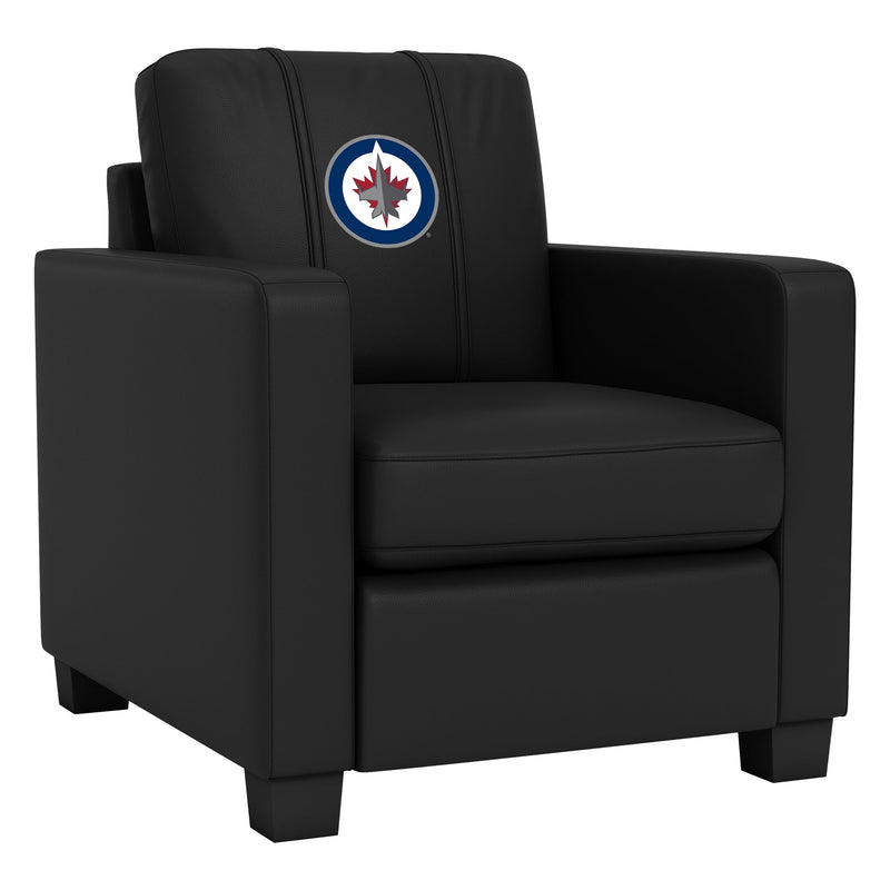 Dyno Stationary Club Chair with Winnipeg Jets Logo