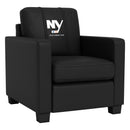 Dyno Stationary Club Chair with Isles Gaming Team with Text Logo