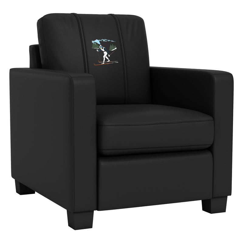 Dyno Stationary Club Chair with Ski Cross Country Logo Panel