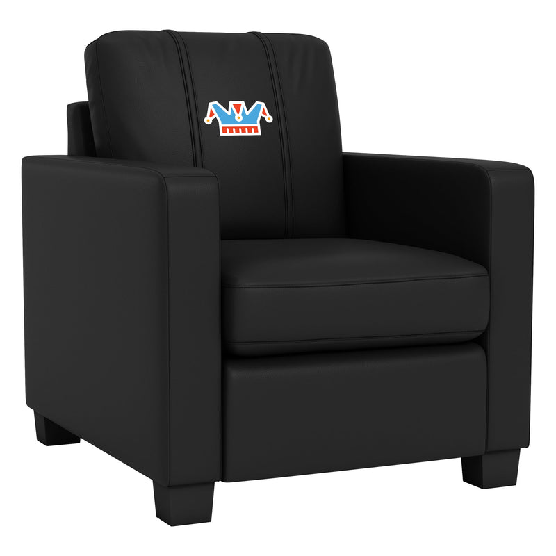 Dyno Stationary Club Chair with Joke Logo Panel