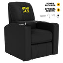 Stealth Power Plus Recliner with Utah Jazz Wordmark Logo