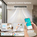 3 Zone Mini Split Air Conditioner 27000 BTU Concealed Ducted by LJGDeals