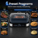 6-in-1 Programmable Slow Cooker with Timer and Keep Warm by LJGDeals