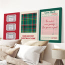 Cozy Seasonal Christmas Decor Wall Art Posters by Wall Art Set