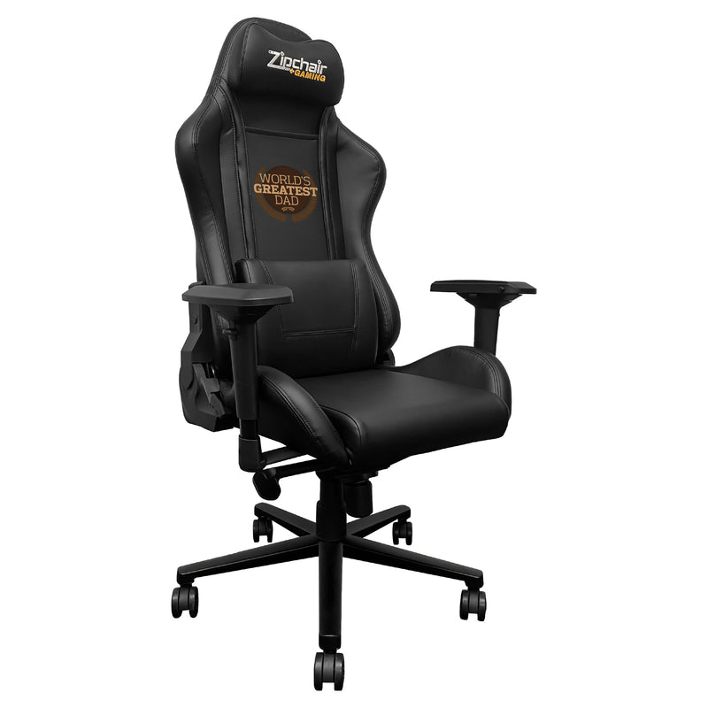 Xpression Pro Gaming Chair with Worlds Greatest Dad Logo