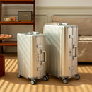 SPACE Aluminum Suitcase Silver