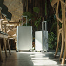 SPACE Aluminum Suitcase Silver