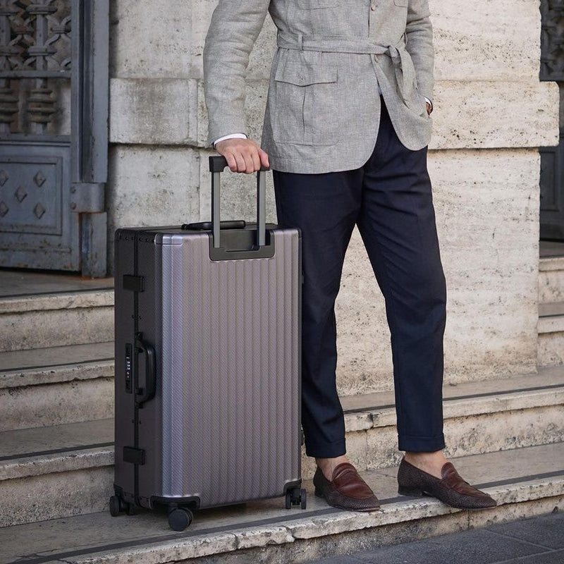 SPACE Aluminum Suitcase Gunmetal