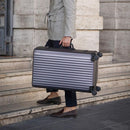 SPACE Aluminum Suitcase Gunmetal