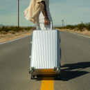 SPACE Aluminum Suitcase Silver