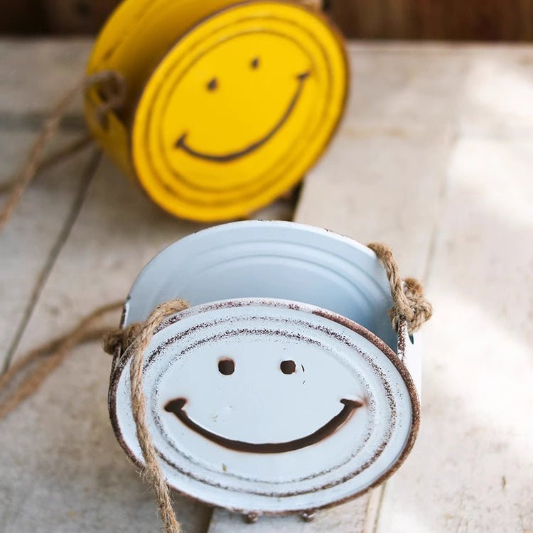 Happy Face Hanging Planter, photo 3 of 10