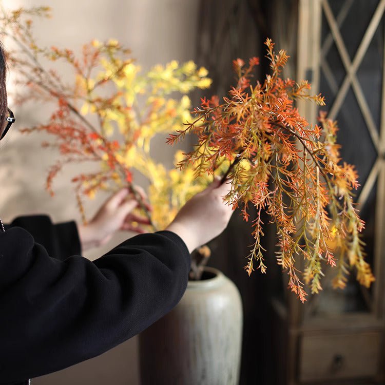 Lifelike Layered Leaf Spray 41" Tall, photo 9 of 10